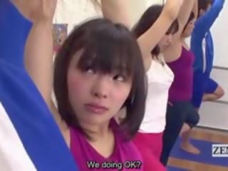 Subtitrate japonez yoga întindere clasă nebuna ridicare