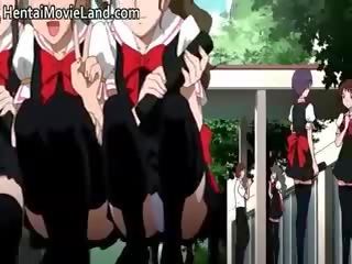 Sensational Big Boobed Anime Hentai strumpet Gets Part6