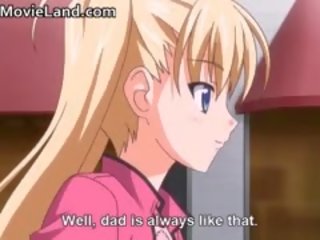 Nasty lascivious Blonde Big Boobed Anime cookie Part3